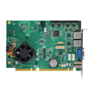 Axiomtek SHB215 PICMG 1.3 Half-Size CPU Card with Intel Celeron Processor J1900, SATA2, CFast, VGA/LVDS and Dual LAN